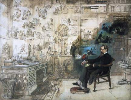 Buss, Robert William, 1804-1875; Dickens's Dream
